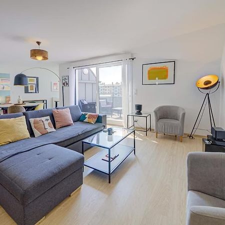 Le Maginot, T4 De Standing, Terrasse Et Parking Appartement Rennes Buitenkant foto